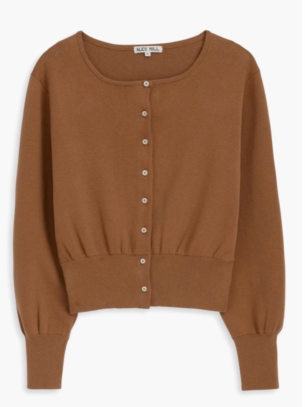 Alex Mill Louisa Cardigan in Machaccino, size Small